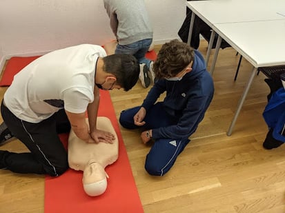 CPR training