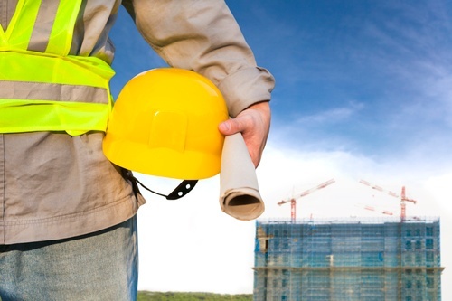worker with hard hat